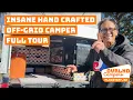 Full-Time Luxury in an 8 Bed OVRLND Camper Tour Solar Hot Water Hand Crafted Leather Details