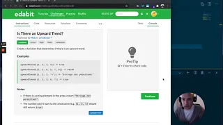 Javascript Coding Challenge - Edabit