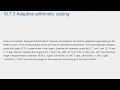 047 Chapter 10 Adaptive arithmetic coding