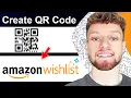 How To Create QR Code For Amazon Wishlist Step By Step