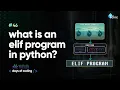 What is an elif program in Python Tekie Byte
