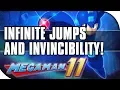 Let s Hack Mega Man 11 - Infinite Jumps and Invincibility No Collision