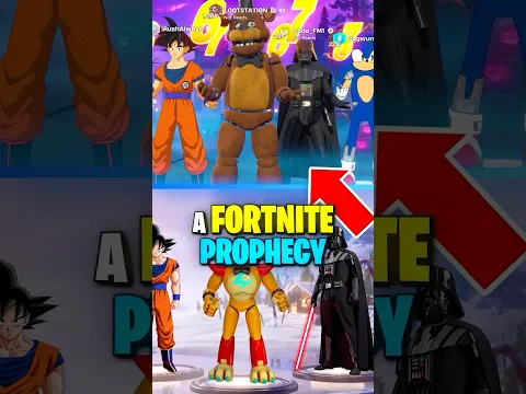 The Fortnite Prophecy has been Fulfilled! 😱