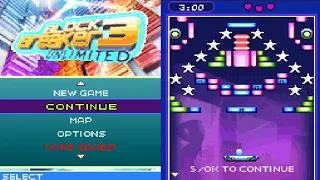Block Breaker 3 Unlimited Lower version 128x160 s40v2a - Java game full walkthrough