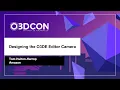 Designing the O3DE Editor Camera