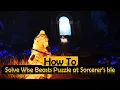 Elden Ring Three Wise Beasts puzzle at Sorcerer s Isle Testu s Rise