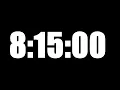 8 HOUR 15 MINUTE TIMER 495 MINUTE COUNTDOWN TIMER LOUD ALARM
