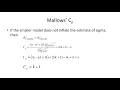 18c ModelSelectionCriteria MallowsCp