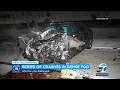 captures wild series of crashes on 110 Freeway in SoCal l ABC7