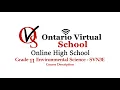 SVN3U - Grade 11 Environmental Science