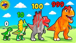 🌞I eat dinosaurs and evolve! - Dino Evolution Rush