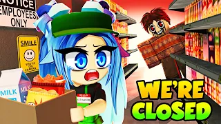 Working the NIGHT SHIFT was SCARY in Roblox