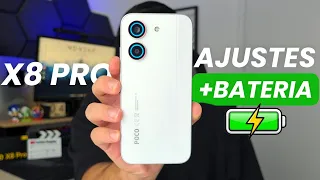 AJUSTES ESSENCIAIS PARA MELHORAR A BATERIA DO POCO X8 PRO⚡️🔋