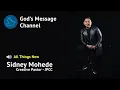 Download Lagu God's Message - Sidney Mohede - All Things New (Kotbah Audio)