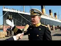 Interviews met passagiers en bemanningsleden van de Titanic, enkele uren voor de ramp.