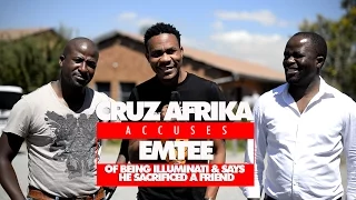 cruz afrika accuses emtee of being illuminati u0026 says he sacrificed a friend