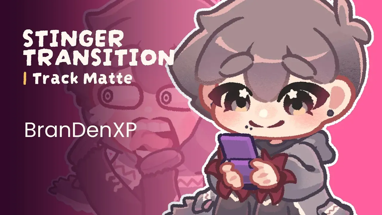 Stinger Track Matte Transition