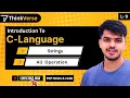 Lecture 9 - C Language String and All Operations Simple Lang Learn C from Scratch