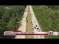 Fiery multi-vehicle crash closes I-40 east in Johnston County 2 dead