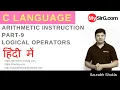 Lecture 5 Arithmetic Instruction in C Part 7 Hindi MySirG com