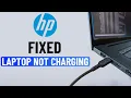 Fix HP Laptop Plugged In But Not Charging in 1 Minute