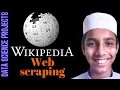 Web Scraping Wikipedia - Data Science Projects
