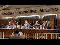 Town of Amherst swears in new supervisor two board members as residents call for transparency