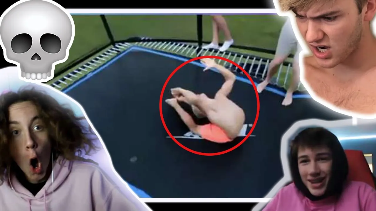 REACTING TO YOUR TRAMPOLINE FAILS! W/ Tanner Braungardt