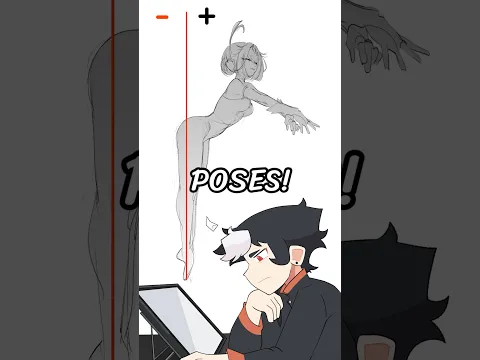 🎨 Essa LINHA Conserta SUAS POSES!!