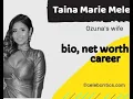 Taina Marie Melendez The reason behind singer Ozuna s success Hollywood Stories