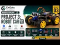 Project 3 Robot Car V1 Bluetooth Control Crash Avoidance