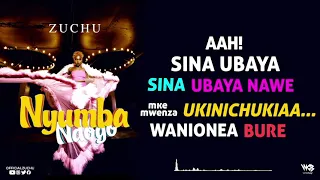 zuchu nyumba ndogo official lyric video 