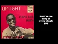 "Uptight" by Stevie Wonder (lyric video)