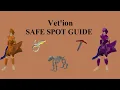 OSRS Vetion Safe spot Guide Best Vetion Lure spot Quick Easy Step by step Tile Set up