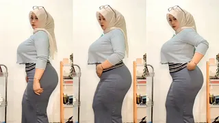 beautiful hijab mother live at night staying up late while drinking coffee at night