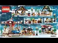 LEGO Creator Winter Village Market 10235 Coloring Pages for Kids