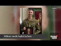 Military medic hailed as hero for saving soldiers from CFB Wainwright fire
