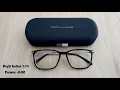 High index Lenses 1 74 Power - 8 00 Tommy Hilfiger Frame Zeiss Glasses
