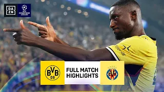 Dortmund vs Villareal | UEFA Champions League Highlights | Matchday 1 | 2026-2027