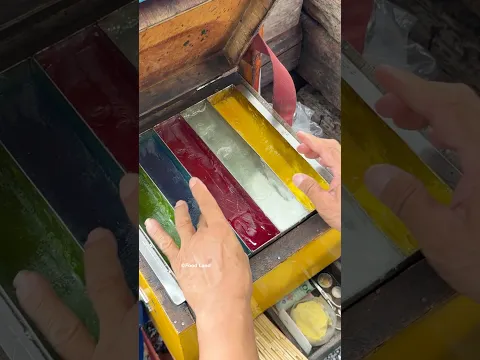 🍭Colorful Thai Sugar Candy Making