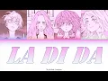 Lagu TOKYO REVENGERS GIRLS - La Di Da (EVERGLOW) lyrics color coded