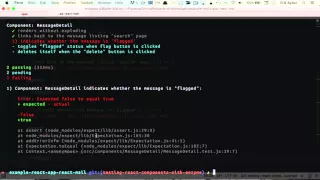 More Assertions With Enzyme - Testing React Components