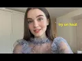 Micro Transparent Lingerie See-through Dresses Shein Bikini Try-On Haul 4K