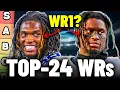 Updated Top 24 WR Rankings Tiers 2026 Fantasy Football
