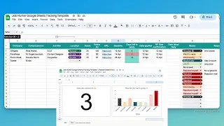 Job Hunt Tracker Simple in Google Sheets FREE Template