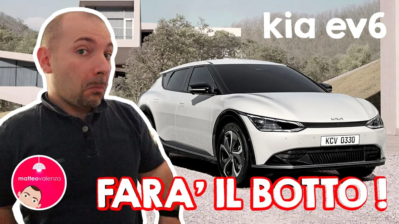 La RIVOLUZIONE DI KIA ! la nuova auto elettrica KIA EV6