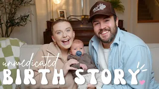 MY POSITIVE BIRTH STORY Natural Unmedicated Hospital Birth