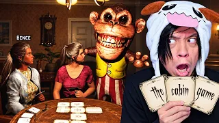 VÉGIG TUDJUK JÁTSZANI HALÁL NÉLKÜL EZT A KÁRTYA JÁTÉKOT?... the cabin game bencével