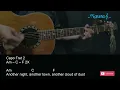 Brett Kissel - Cowboys & Dreamers Guitar Chords Lyrics