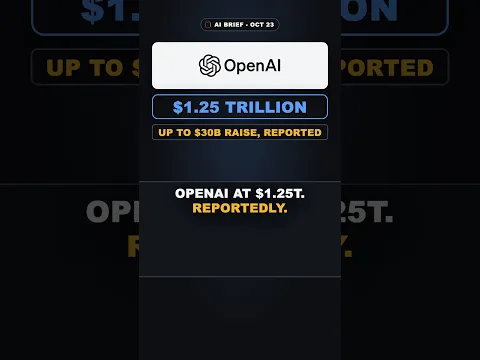 Today's Top 5 AI Stories in 60 Seconds: Meta Falls 7%, Tesla's Optimus Timeline, OpenAI $1.25T Raise
